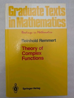 Theory of Complex Functions by Reinhold Remmert Hardcover