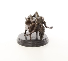Erotische Bronzefigur,Sinnlichkeit,  weiblicher Akt, Erotikfigur, Nacktfigur