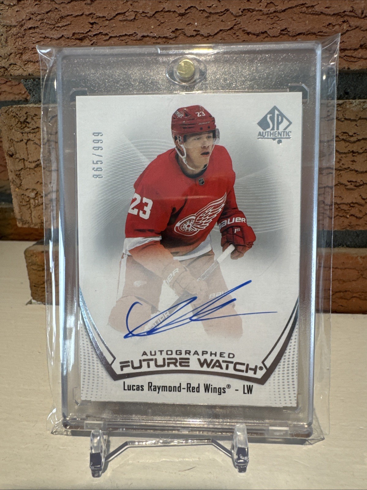 Lucas Raymond Future Watch Auto 21-22 SP Authentic 665/999