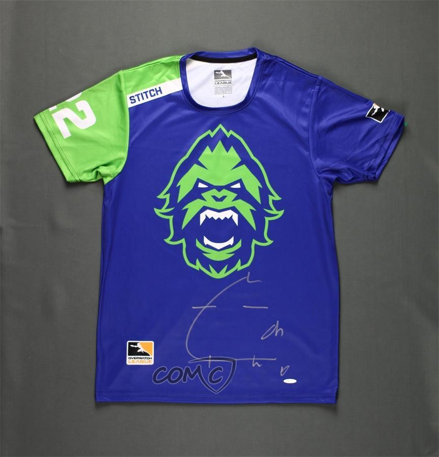 2020 Upper Deck Overwatch League Player Signed Jersey Achievements