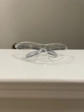 Clear And Grey Protective Safety Glasses For Work And Lab