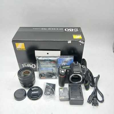 Nikon D80 Digitale Spiegelreflexkamera Body Shutter Count 6787 Gebraucht Gute...