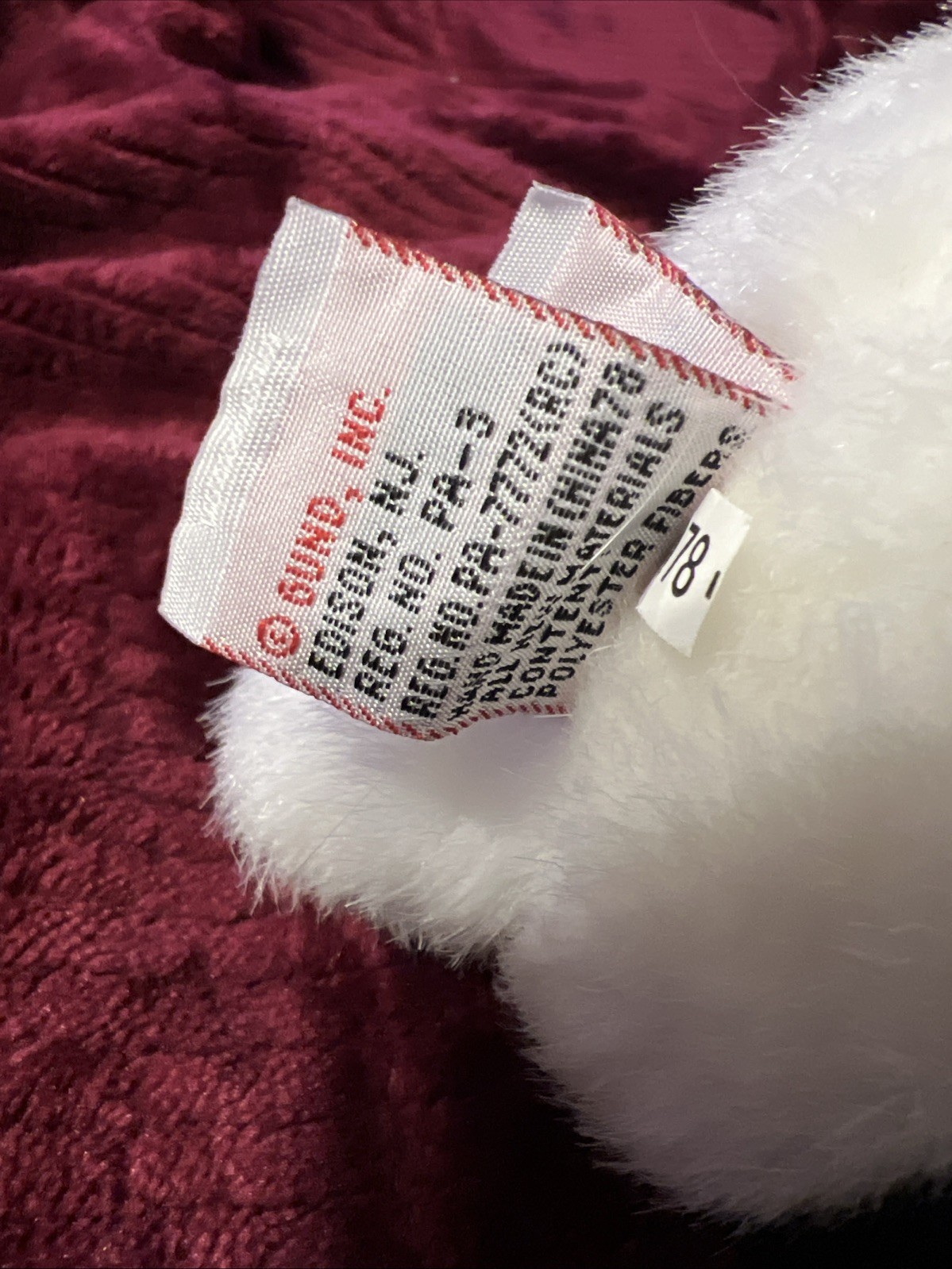 Plush Gund World Wildlife Fund WWF Panda with Tag Stuffed Animal