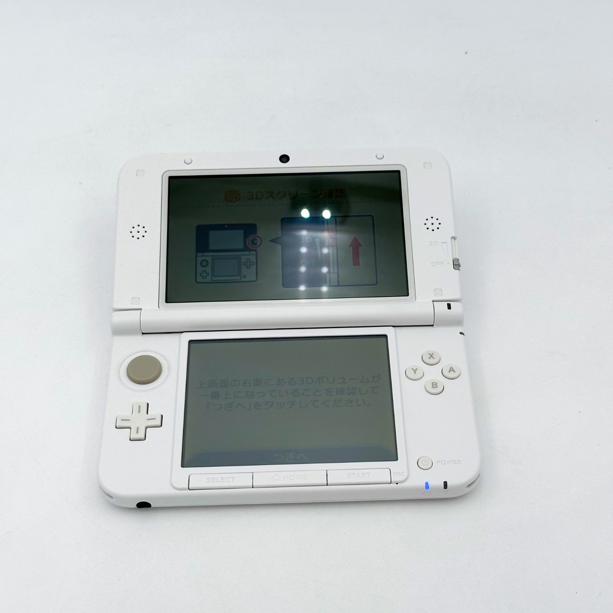 Nintendo 3DS LL XL Console White Console Japanese ver Good