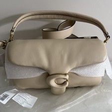 Coach Pillow Tabby Shoulder Bag 26 In Ivory Style No. C0772 brand new with tags