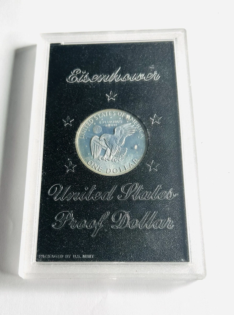 1972-S Eisenhower Silver Dollar Proof 40% Silver $1 US Mint Coin