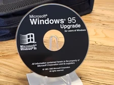 ULTRA RARE: Microsoft Windows 95 RTM Black Disc Variant (Not Beta)!