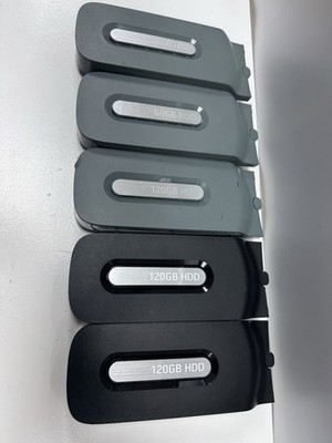 5 OEM Xbox 360 Fat Hard Drive 3-120GB 2-60GB Microsoft HDD