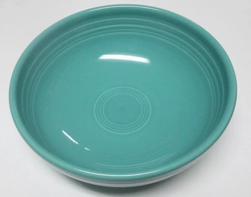 Homer Laughlin Fiesta Medium Bistro Bowl-Turquoise-38oz.-7 1/2in.-EXC!-L@@K!
