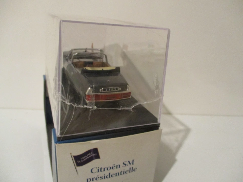 CITROEN SM PRESIDENTIELLE G.POMPIDOU 1972-ED. ATLAS -1/43ème- EN BOITE/SUR-BOITE - Photo 4/4