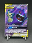 Pokemon Chinese Card Sun&Moon CSM2bC-162 SR Gengar & Mimikyu-GX Holo IN STOCK