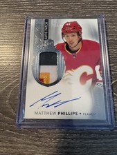 MATTHEW PHILLIPS 2021-22 UD The Cup Rookie Auto 4 COLOR Patch RPA /249 🔥