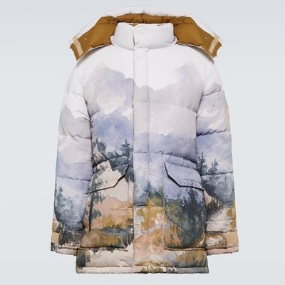 GUCCI ロゴプリント マウンテンパーカー GUCCI グッチ バックロゴプリント オーバーサイズ マウンテンパーカー 48