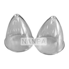 2pcs 90ml Breast Cups Replacement For Vacuum Therapy Breast Enhancement Machine