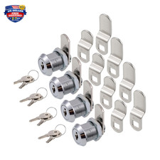 Cabinet Cam Lock 5/8 Inch Keyed Alike for File Drawer Mailbox Toolbox Dresser RV