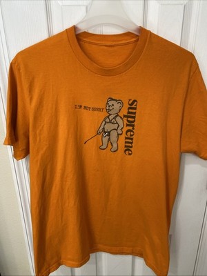 Supreme Tee Shirt Medium Orange I