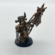 Warhammer 40k Plague Marine Icon Bearer Well Painted Games Workshop Chaos