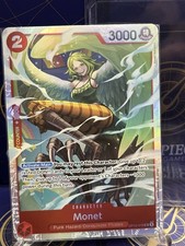 Coffret Ultraboost One Piece – Carte Monet 016 Super Rare + 9 Cartes Sang Royal, Françaises