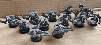10 Ork MOSCHABOYZ UND 2 Brenna MOSCHA Ballaboyz Warhammer 40K UNpainted