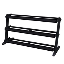 Body-Solid 60 inch Dumbbell Rack with 3rd Tier