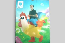 Adult Inflatable Rooster Costume, Size L 13-40