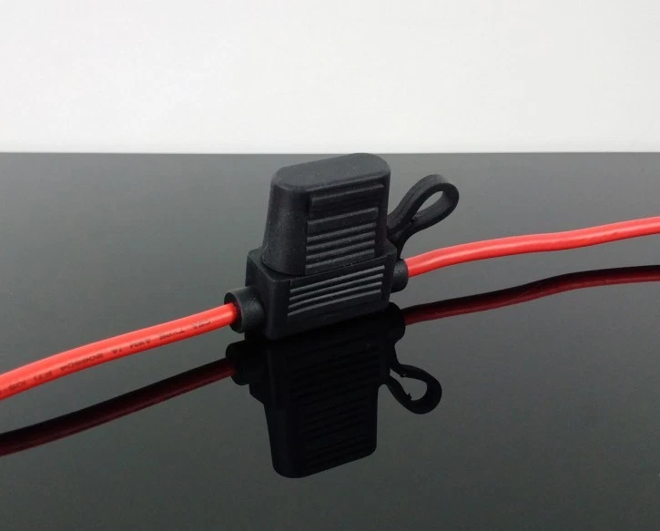 Sicherungshalter für Flachstecksicherungen Blade Fuse Case Holder In-Line 6V 12V