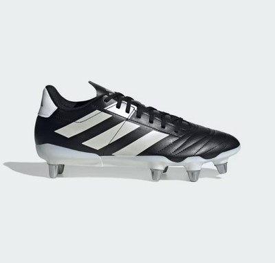 Adidas Herren Schwarz & Weiß Kakari SG Rugbyschuhe IE3204 UK 11 NEU