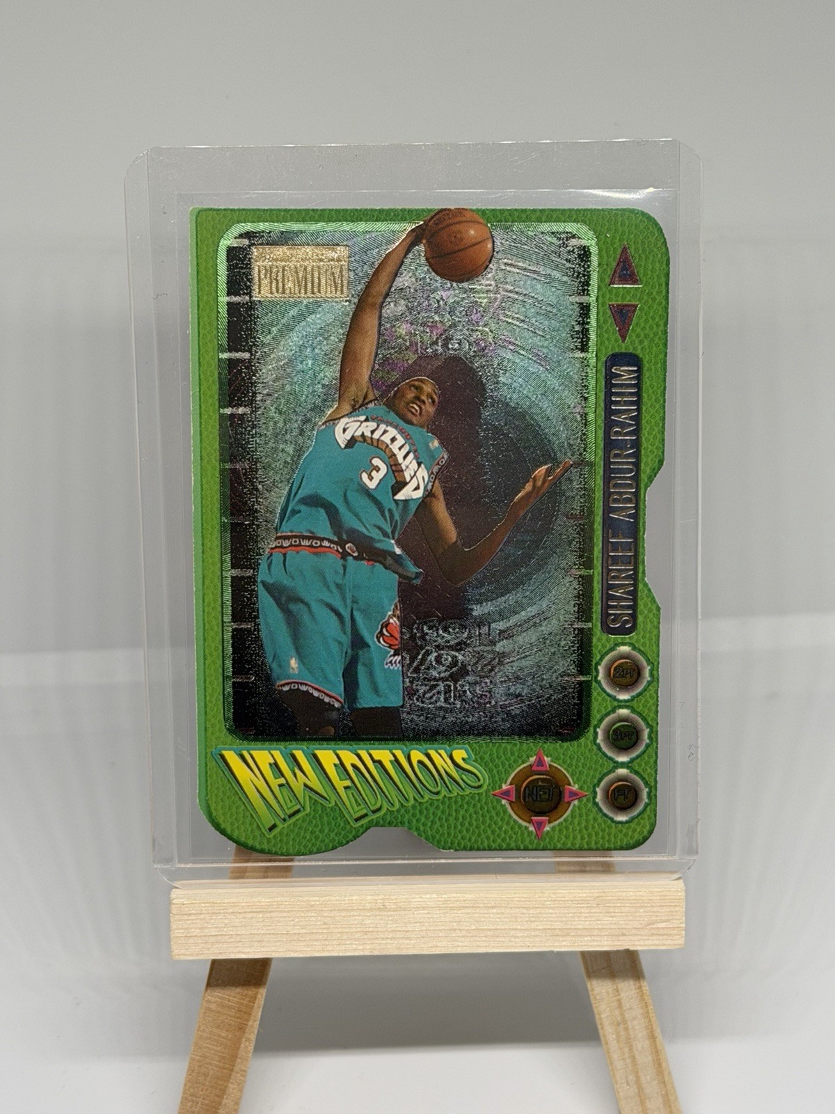 1997-98 SkyBox Premium New Editions Shareef Abdur-Rahim #1 OF 10 Insert