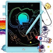 LCD Writing Tablet for Kids, 10 Inch Doodle Board, Colorful Drawing Pad for T...