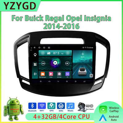 Für Buick Regal Opel Insignia 2014-2016 GPS Carplay Car Stereo Radio Multimedia