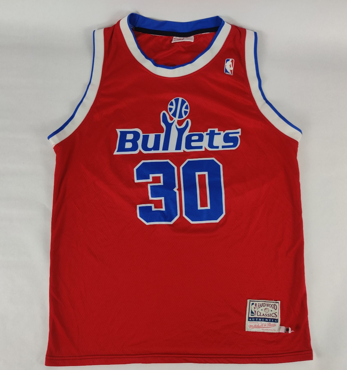 Mitchell & Ness Washington Bullets Bernard King #30 Print Jersey Medium Used