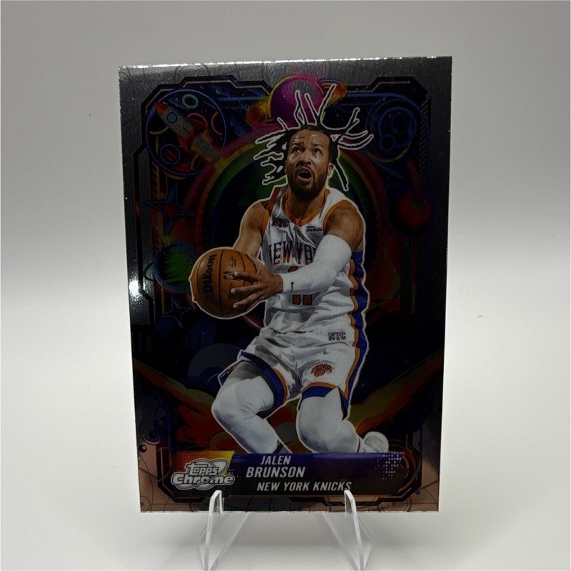 Topps Cosmic Chrome 2025-26 Jalen Brunson Propulsion Insert #PRP-4 Knicks