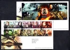 GB - 2018 Game of Thrones Set + MS on 2 x First Day Cover