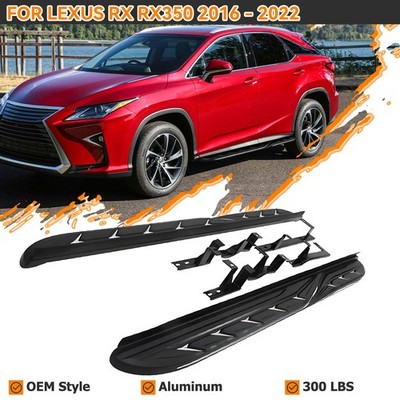 2P Running Boards for Lexus RX RX350 2016-2022 Side Steps Nerf Bar