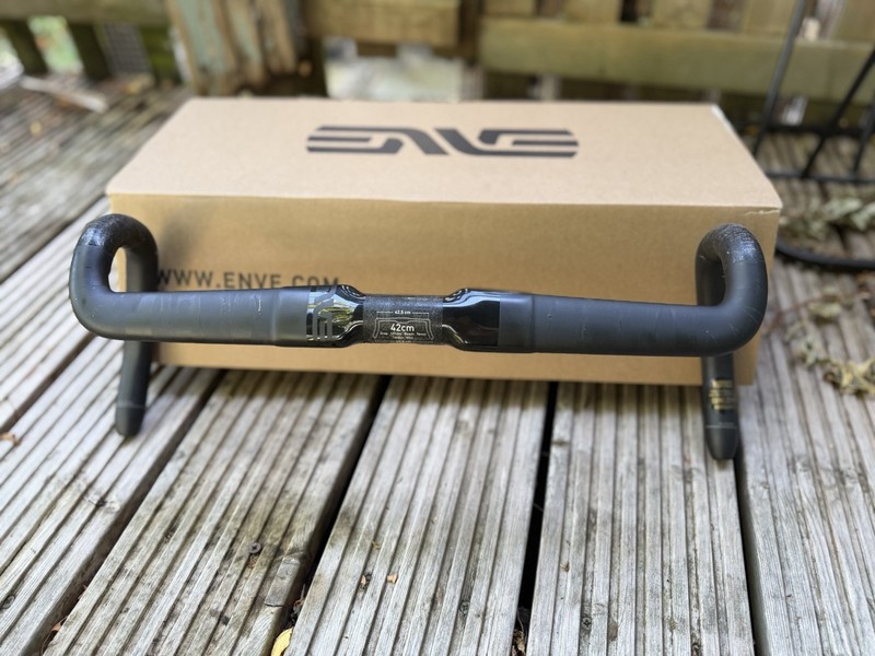 Enve Compact Road Bike Handlebars Carbon, 42cm, 31.8
