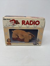 1986 Vintage Pound Puppies AM Radio from Radio Shack In Box
