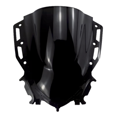 Yamaha YZF R125 Black Double Bubble Windscreen Windshield Screen