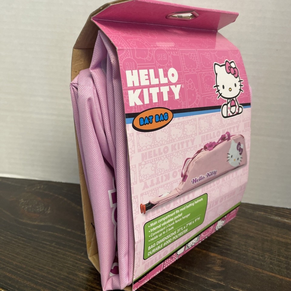 Hello Kitty Baseball Bat/Helmet Bag Pink 31"x7"x9" eBay