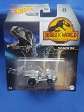 Hot Wheels Character Cars Jurassic World Dominion Velociraptor 'Beta' 4/6 New