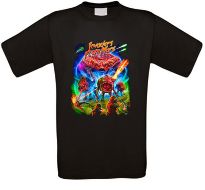 Invaders from Mars Invasion vom Mars Horror Kult Movie T-Shirt alle Größen NEU