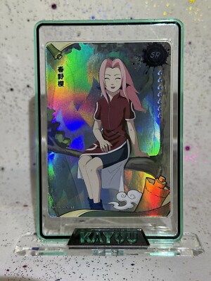 Sakura Haruno NRZ06-SR-121L2 Official Naruto Kayou Trading Card T4W6 NM