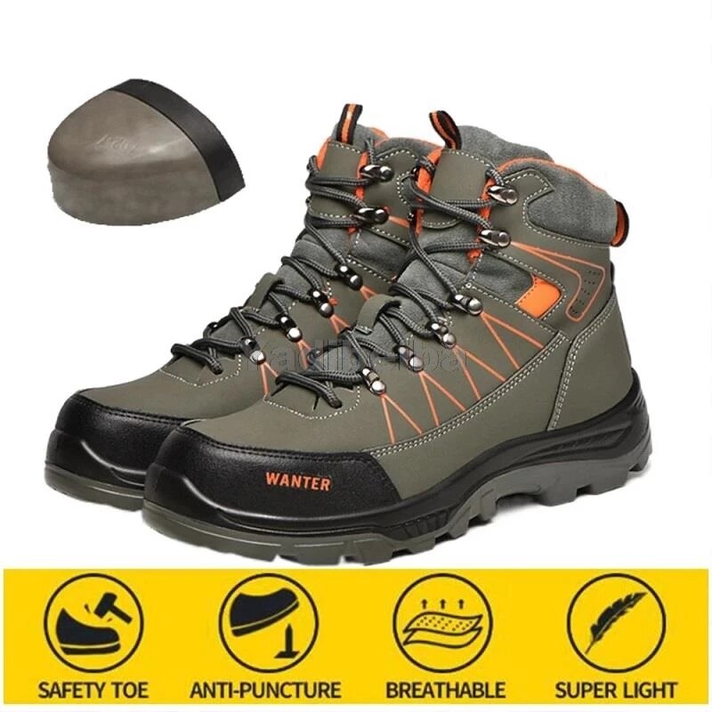 SALOMON Scarpe Antinfortunistiche da Lavoro Antistrappo Uomo Protette Punta Acciaio Sneakers Indistruttibili