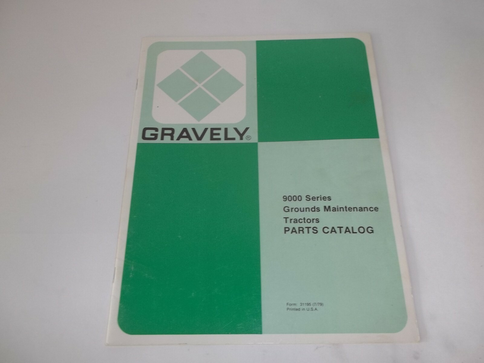 1979 Gravely 9000 Series Grounds Maintenance Tractors Parts Catalog eBay