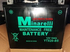 BATTERIA MOTORPARTS YTX20-BS