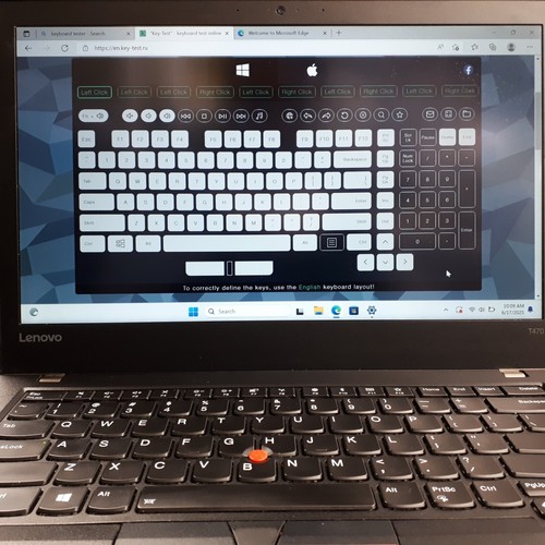 Lenovo Thinkpad T470 i5-6300U 2.4GHz 8GB RAM 256GB SSD Win 11 Pro - Picture 6 of 19