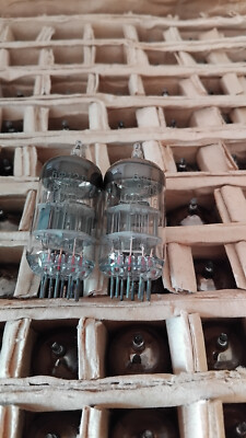 2pcs  x 6F12P 6Ф12П Triode-Pentode NOS USSR audio HiFi tubes ~ ECF80