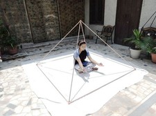 6 Feet All Copper Giza Pyramid Set Connector corner kit with 1/2" or 12.7mm pipe