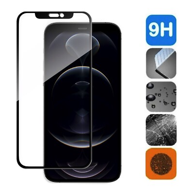 Apple iPhone 13 Pro Panzerfolie Echtglas Hartglas Display Schutzglas vollklebend