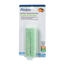 Aqueon QuietFlow Size 30/50 Specialty Filter Pads Phosphate Remover 4 pack