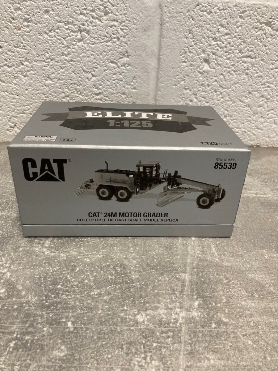 CAT 24M Motor Grader Die-cast Model 1:125 Scale NEW 85539 UK